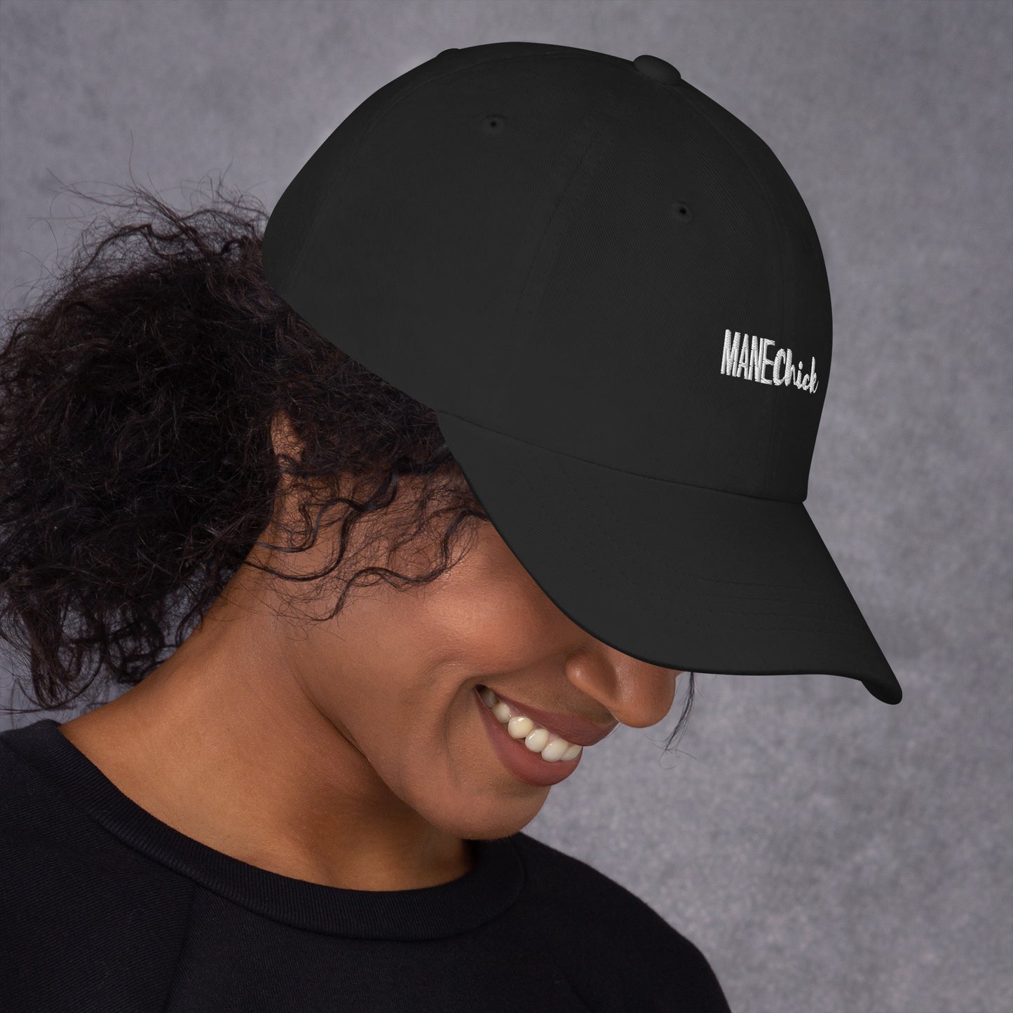 Mane Chick Dad Hat Manelifestudio