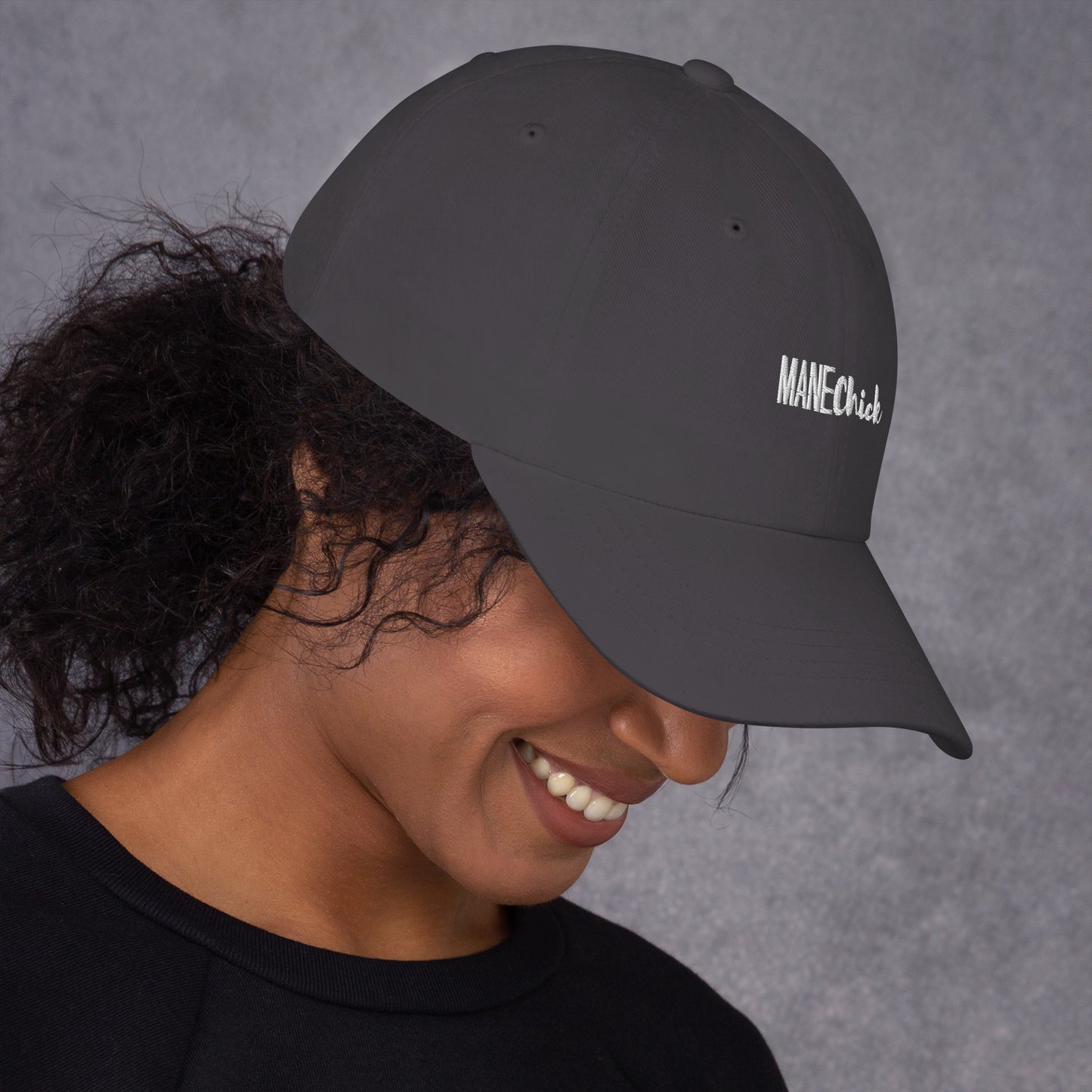 Mane Chick Dad Hat Manelifestudio