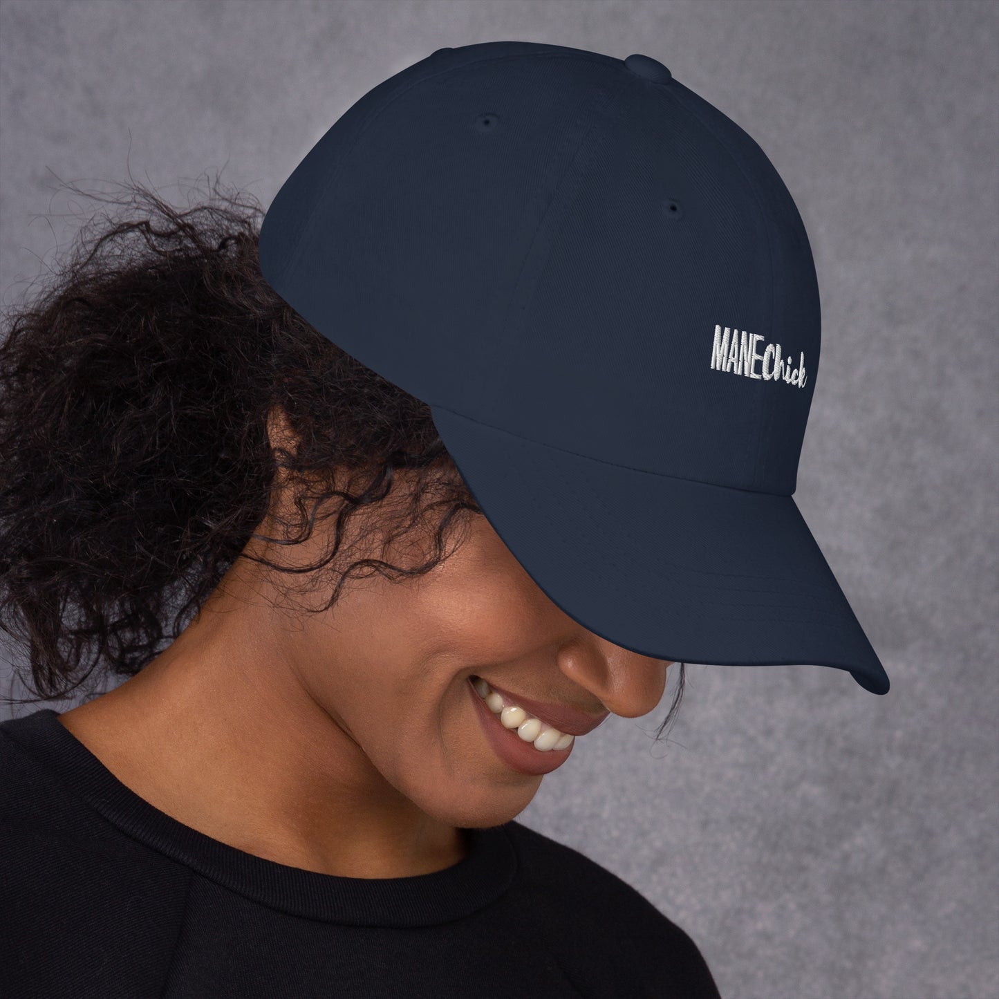 Mane Chick Dad Hat Manelifestudio