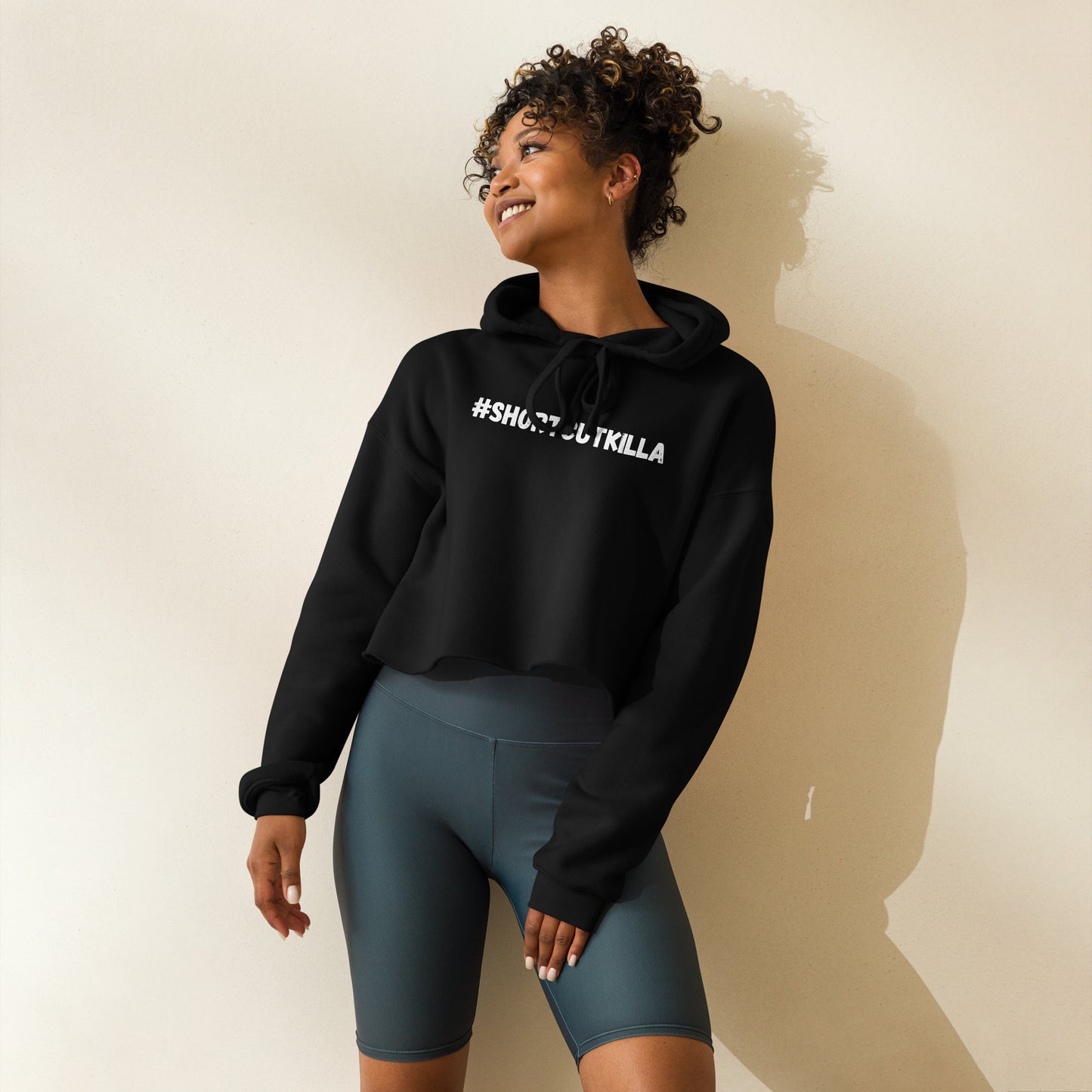 #ShortCutKilla Crop Hoodie Manelifestudio S