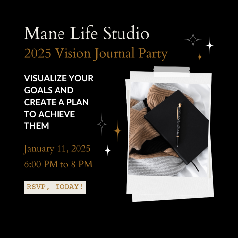 2025 Vision Journal Party Manelifestudio